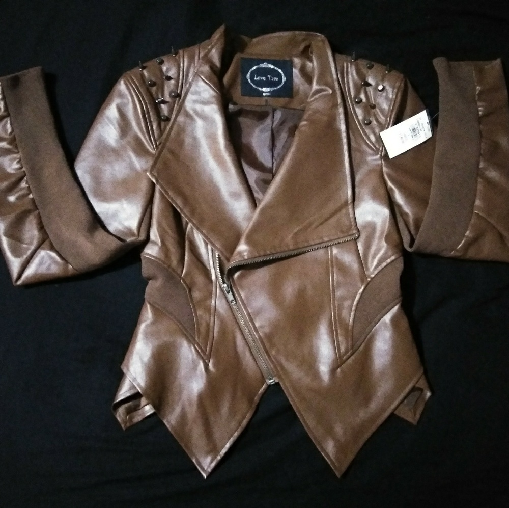 Leather jacket